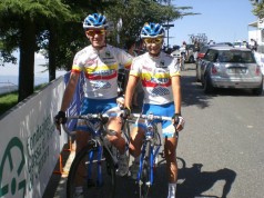 Marco e Mirco al Lunigiana con la maglia della rappresentativa regionale