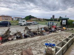 La devastazione causata dall'alluvione del 16 maggio 2024